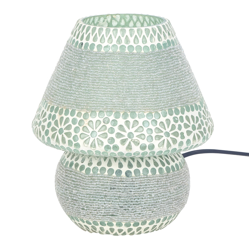 Mosaic Table Lamp White