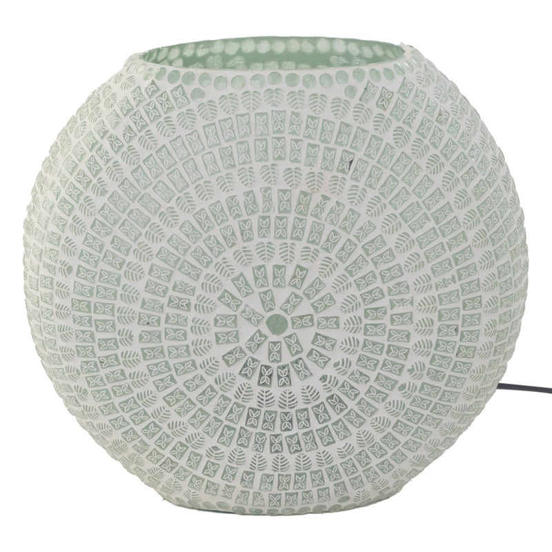 Round Mosaic Table Lamp