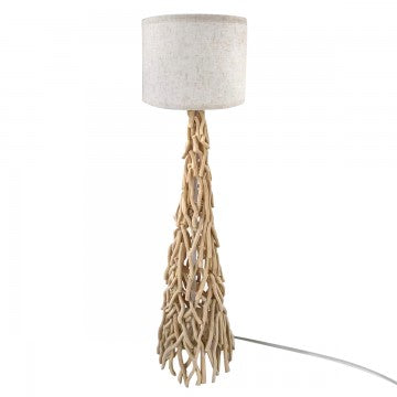 Tall Wood Table Lamp