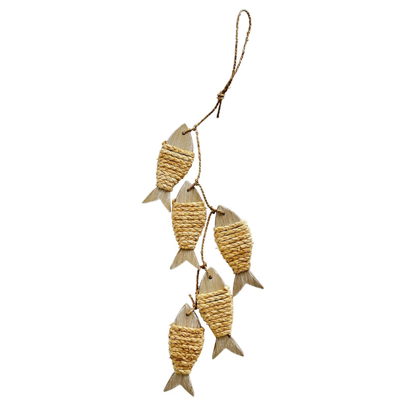 Wood Fish Mobile