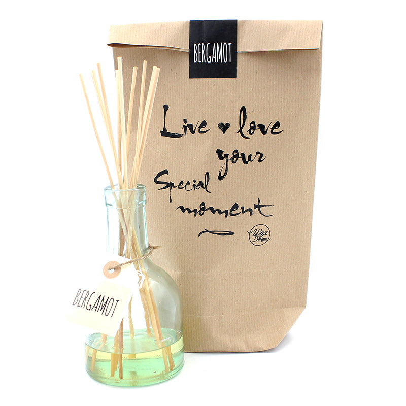 Recycled Glass Diffuser - Bergamot
